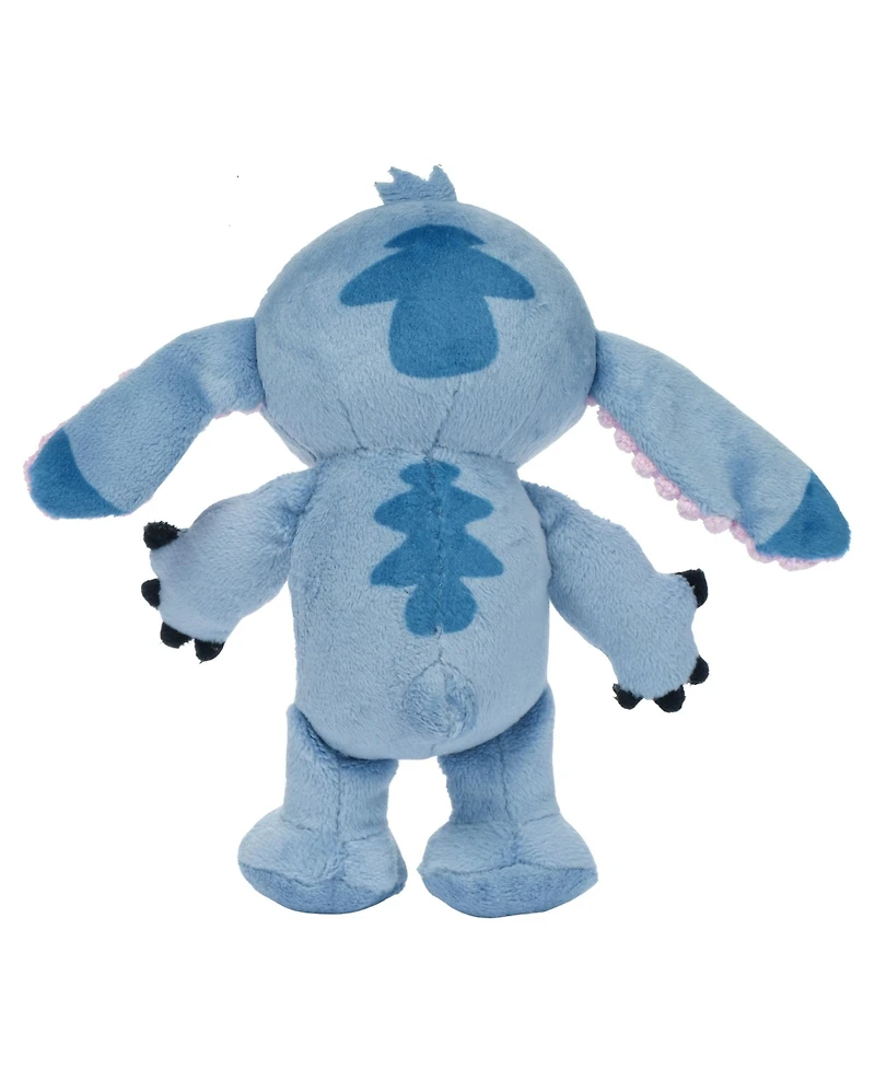 Lambs & Ivy Baby Disney Stitch Luxury Muslin Swaddle Blanket & Plush Toy Gift Set