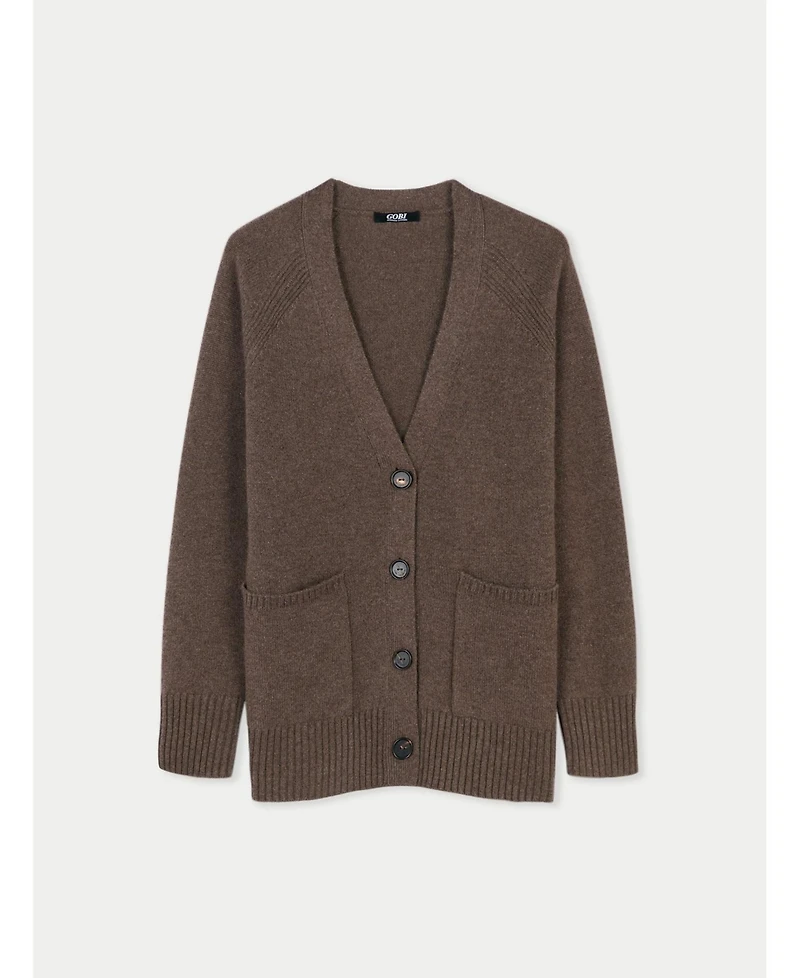 Gobi Cashmere Women's Relaxed-Fit Cashmere Cardigan