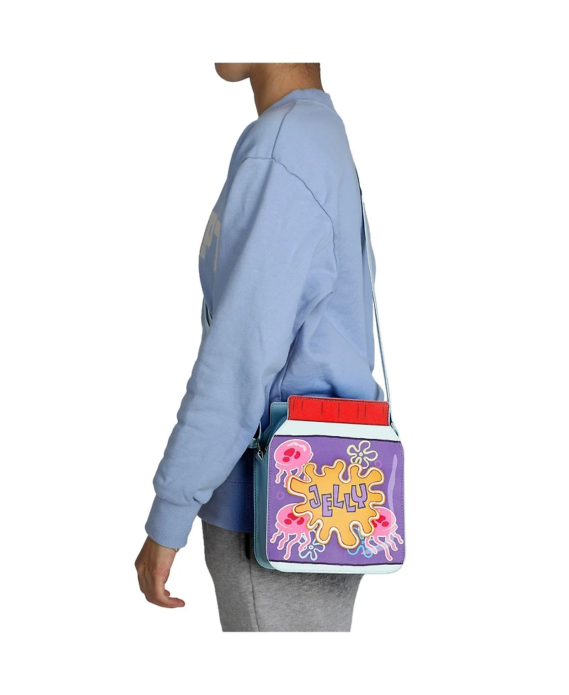 Spongebob Squarepants Jelly Jar 12.5" Women's Crossbody Bag