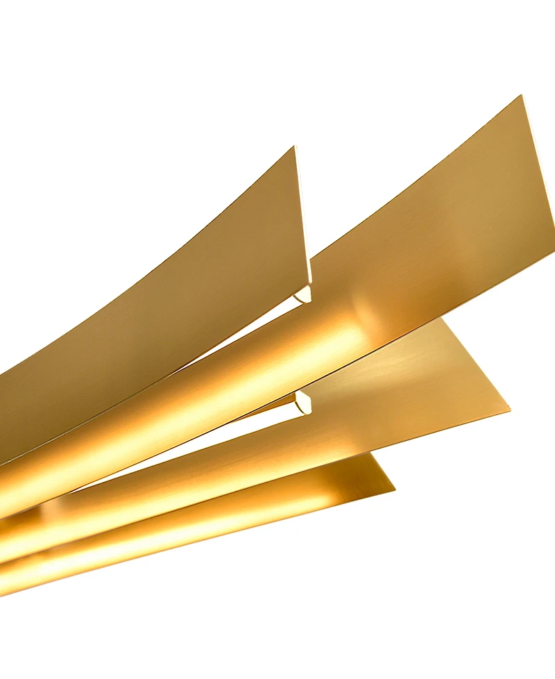 Cwi Lighting 11" Metal Candora Integrated Led Island Pool Table Light