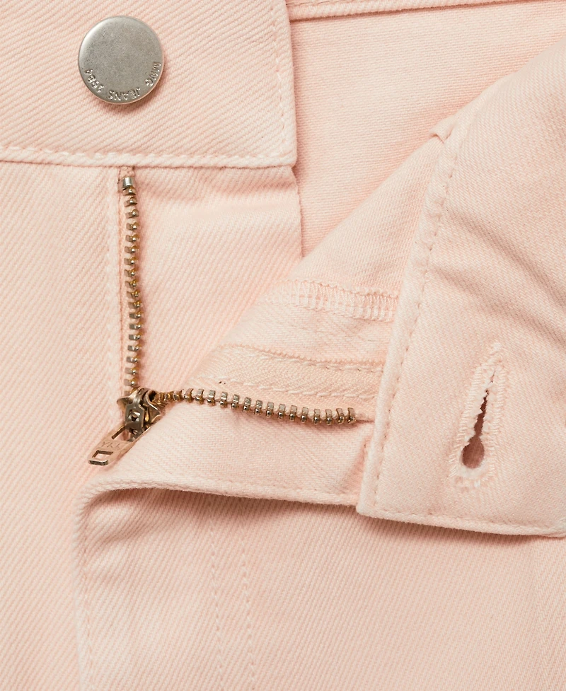 Mango Women's High-Rise Wide Leg Jeans