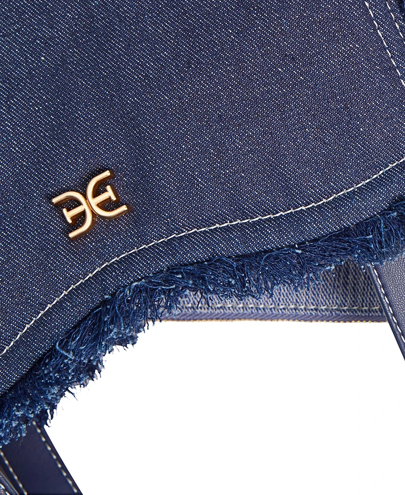 Sam Edelman Irina Denim Reversible Tote Bag