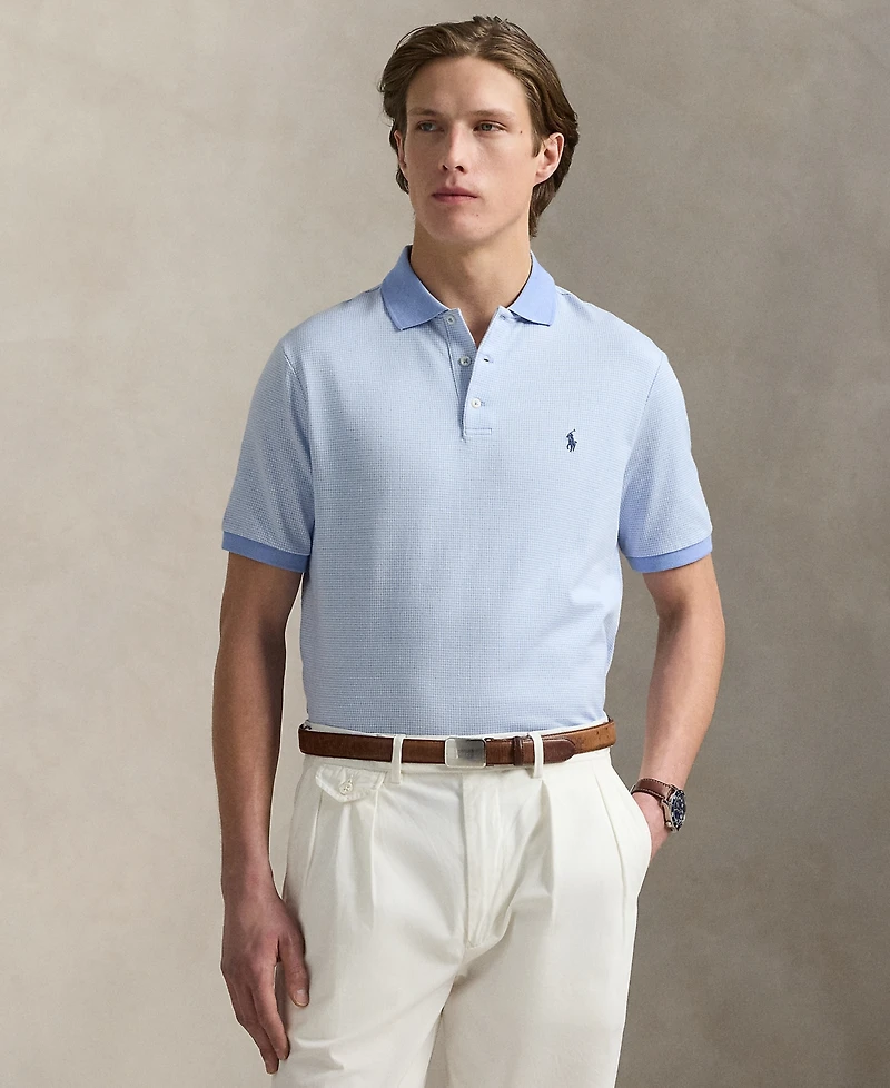 Polo Ralph Lauren Men's Classic Houndstooth Jersey Shirt