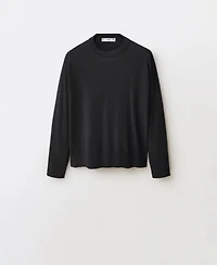 Mango Women's Wool-Blend Round-Neck Sweater