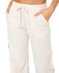 Roxy Juniors' Lagoon Tie-Waist Pull-On Cargo Pants