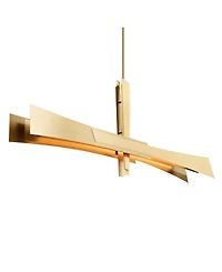 Cwi Lighting 23" Metal Solara Integrated Led Chandelier