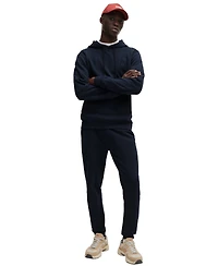 Boss by Hugo Men's Regular-Fit Cotton Terry Logo Patch Hoodie