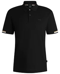 Boss by Hugo Men's Regular-Fit Rubberized Logo Polo Shirt