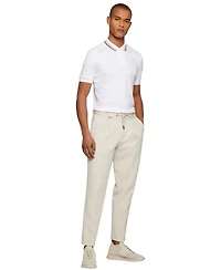 Boss by Hugo Men's Slim-Fit Striped Collar Polo