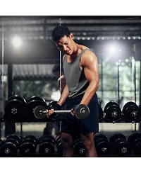 Philosophy Gym Rubber Fixed Barbell