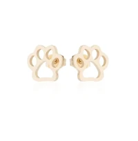 CharmedPaw Paw Print Stud Earrings