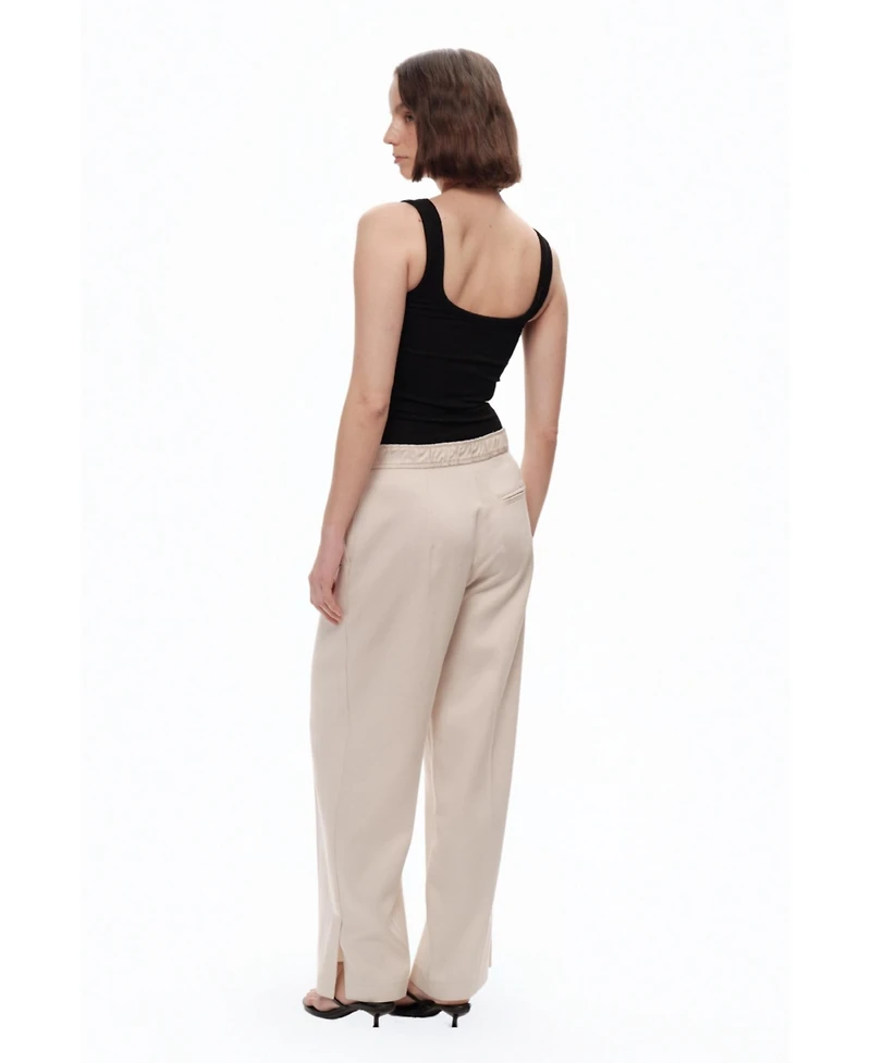 Nocturne Women's Slit Detailed Pants