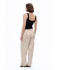 Nocturne Women's Slit Detailed Pants