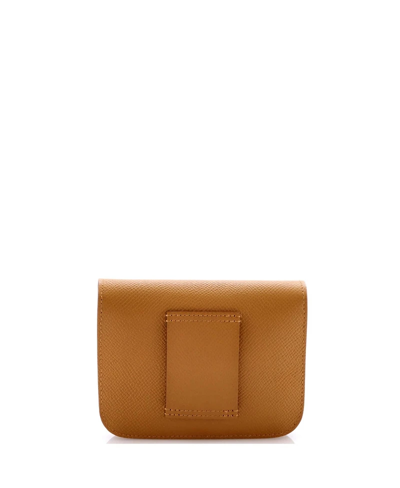 Pre-Owned Hermes Constance Slim Wallet Epsom