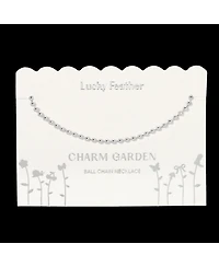 Lucky Feather Charm Garden - Silver