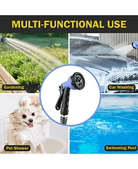Kotto 50' Expandable Water Garden Hose Leak-Proof, All-Weather Heavy Duty