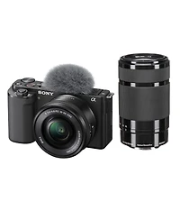Sony Sony Zv-E10 Mirrorless Interchangeable Lens Vlogging Camera with 16-50mm Lens, Black