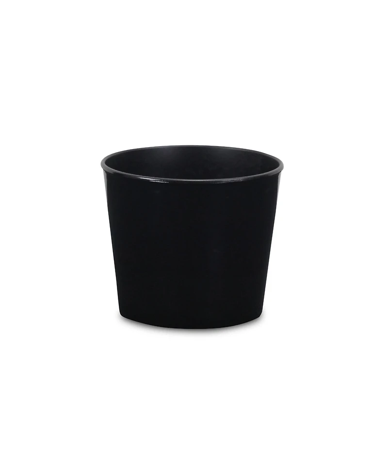 Round Plastic Planter Pot for Indoor and Outdoor Garden Decor