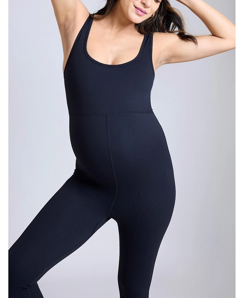 Motherhood Maternity Sleeveless Active Unitard