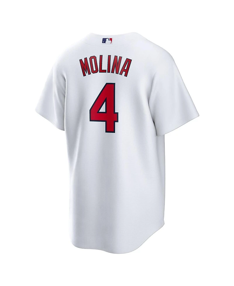 Nike Men's Yadier Molina White St. Louis Cardinals Home Replica Retired Player Jersey