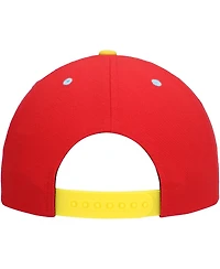 Lids Big Boys and Girls Cream Iron Man Chibi Glow-in-the-Dark Snapback Hat