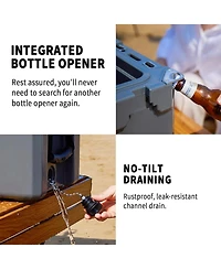 EchoSmile 30 Quart Rotomolded Cooler, Built to Stand up to The Rigors of The Journey