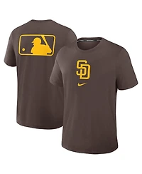 Nike Men's Brown San Diego Padres Authentic Collection Early Work Tri-Blend Performance T-Shirt