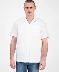 Michael Kors Men's Relaxed-Fit Solid Shirt