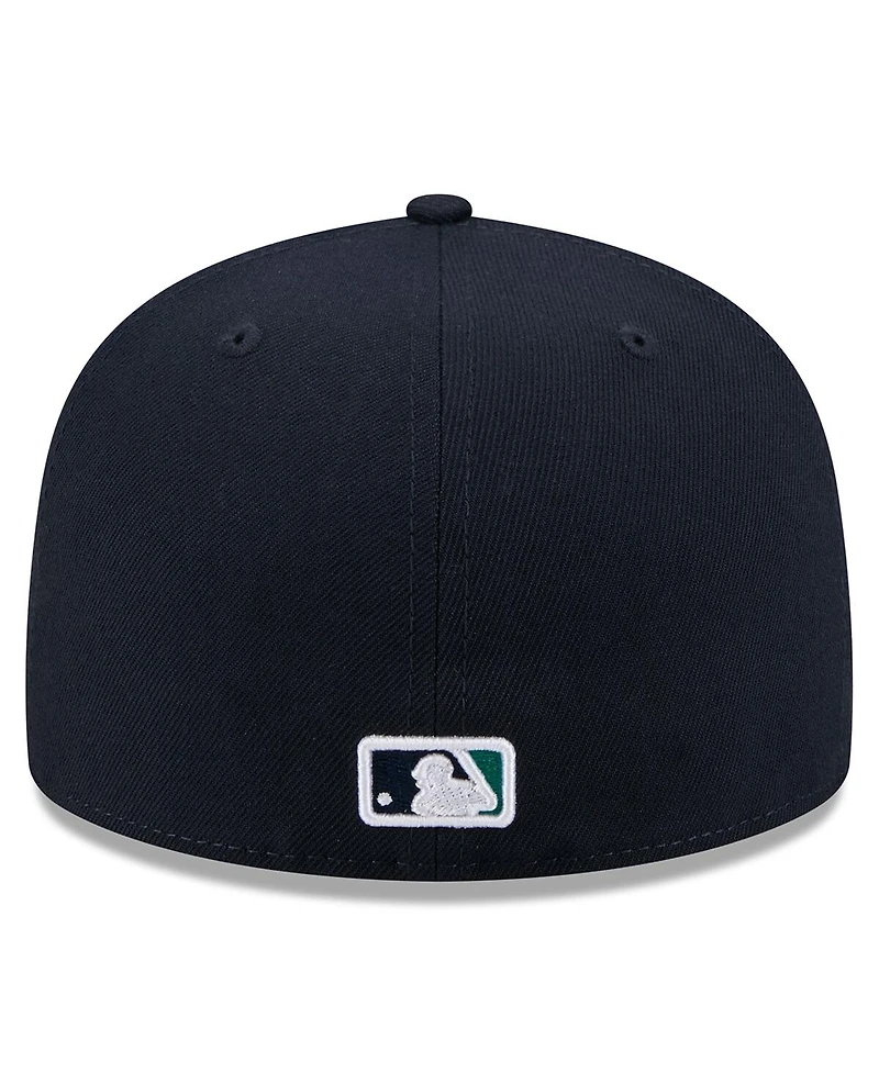 New Era Men's Navy Seattle Mariners 2025 Jackie Robinson Day 59FIFTY Fitted Hat