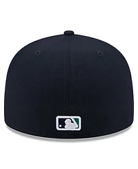 New Era Men's Navy Seattle Mariners 2025 Jackie Robinson Day 59FIFTY Fitted Hat