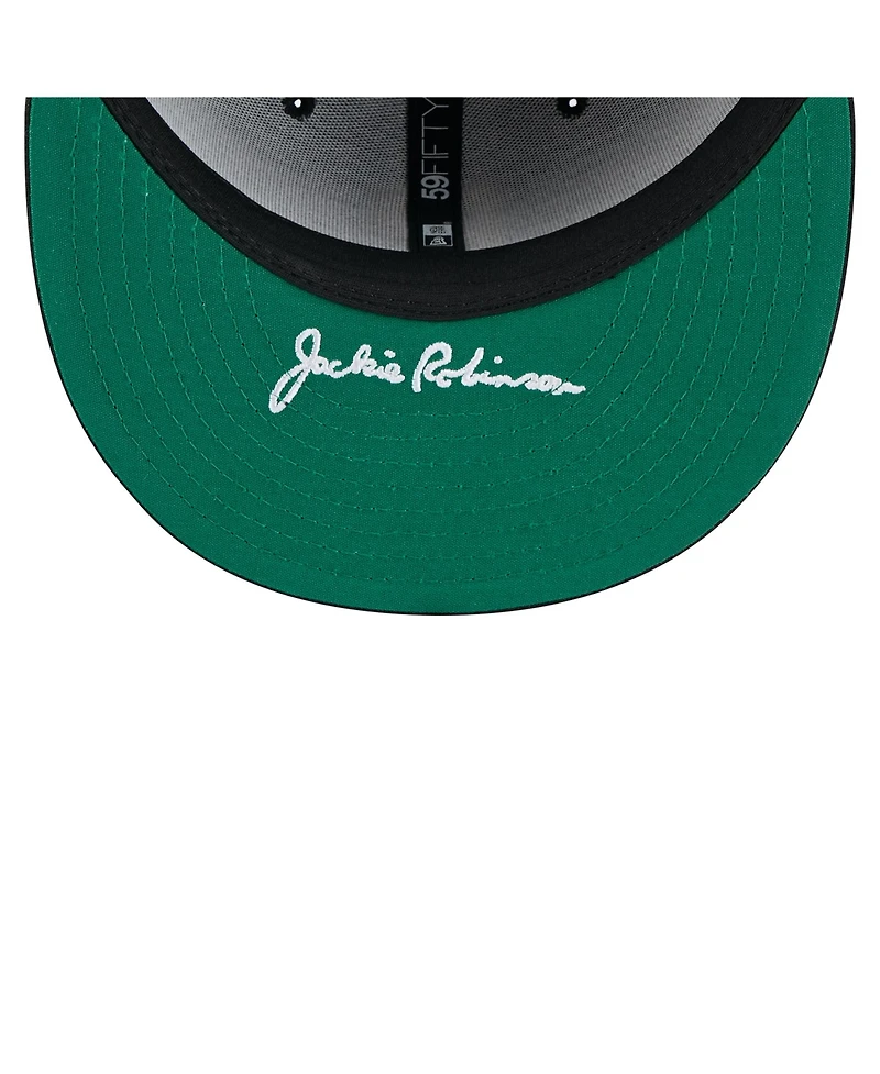 New Era Men's Black Pittsburgh Pirates 2025 Jackie Robinson Day 59FIFTY Fitted Hat
