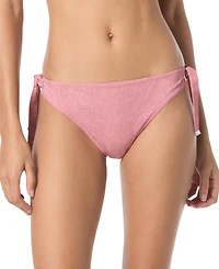 Michael Michael Kors Women's High-Leg Side-Tie Bikini Bottoms