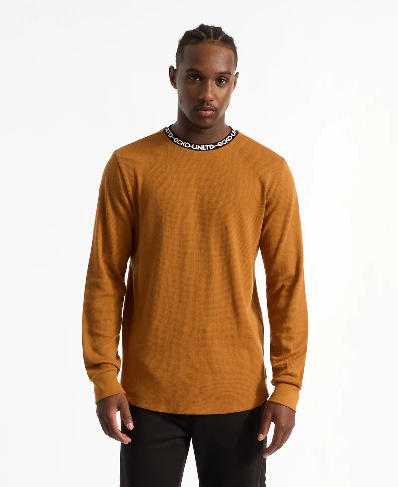 Ecko Unltd Men's Keep Your Head Up Thermal T-Shirt