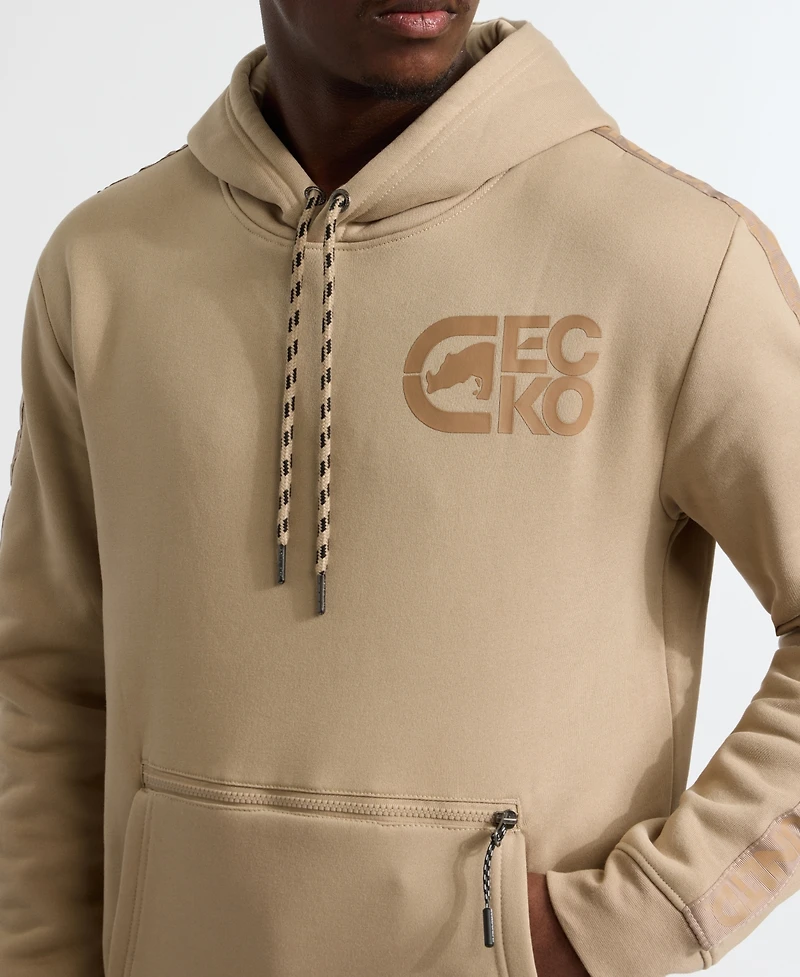 Ecko Unltd Men's Tonal Tape Hoodie