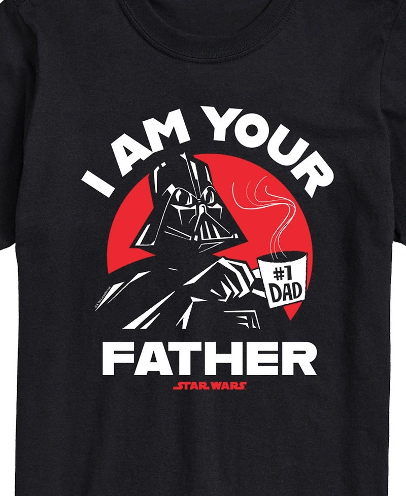 Airwaves Men's Star Wars I Am Your Father Short Sleeve T-Shirt