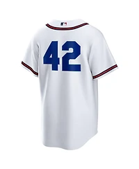 Nike Men's White Atlanta Braves Home 2025 Jackie Robinson Day Replica Jersey
