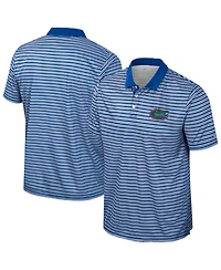 Colosseum Men's Royal Florida Gators Striped Polo Shirt