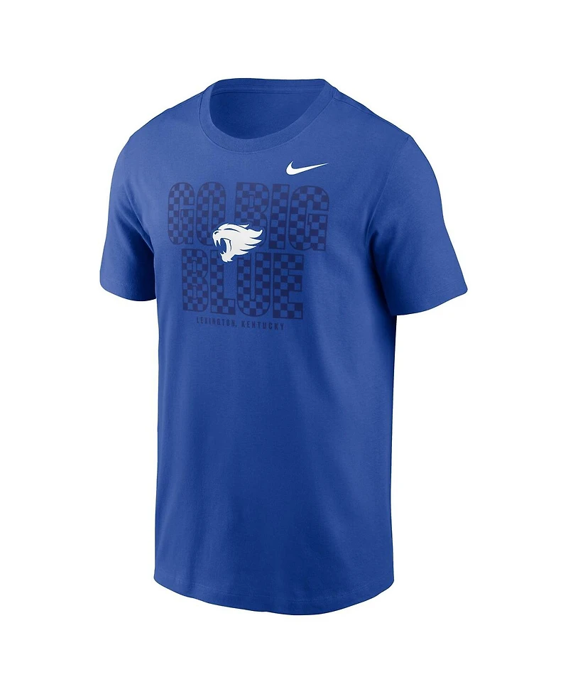 Nike Men's Royal Kentucky Wildcats Campus Local T-Shirt