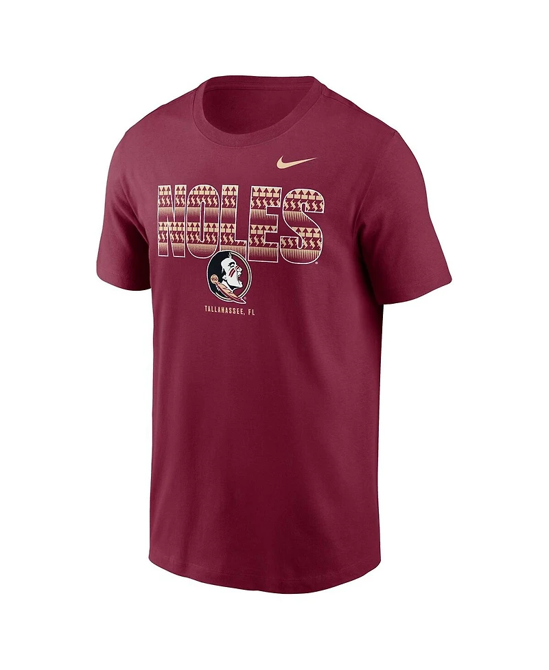 Nike Men's Garnet Florida State Seminoles Campus Local T-Shirt