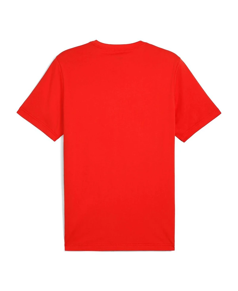 Puma Men's Red Portugal National Team Ftblless T-Shirt