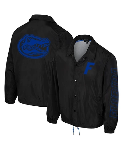 The Wild Collective Men's and Women's Black Florida Gators Coaches Full-Snap Jacket
