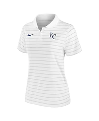 Nike Women's White Kansas City Royals Authentic Collection Victory Performance Polo Shirt