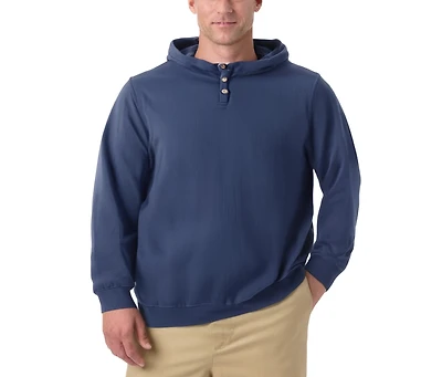 KingSize Big & Tall Fleece Pullover Henley