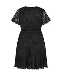 City Chic Women's Sweet Lace Dress