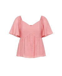 City Chic Plus Marci Top