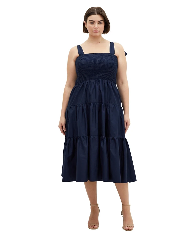 City Chic Plus Haven Midi Dress