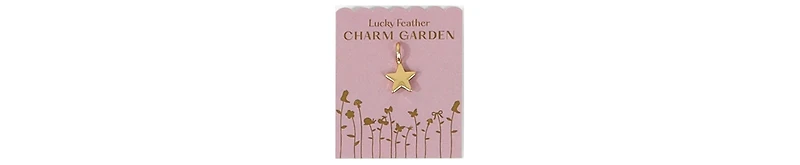 Lucky Feather Charm Garden - Gold