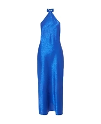 Quiz Women's Satin Halter Neck Maxi Dress