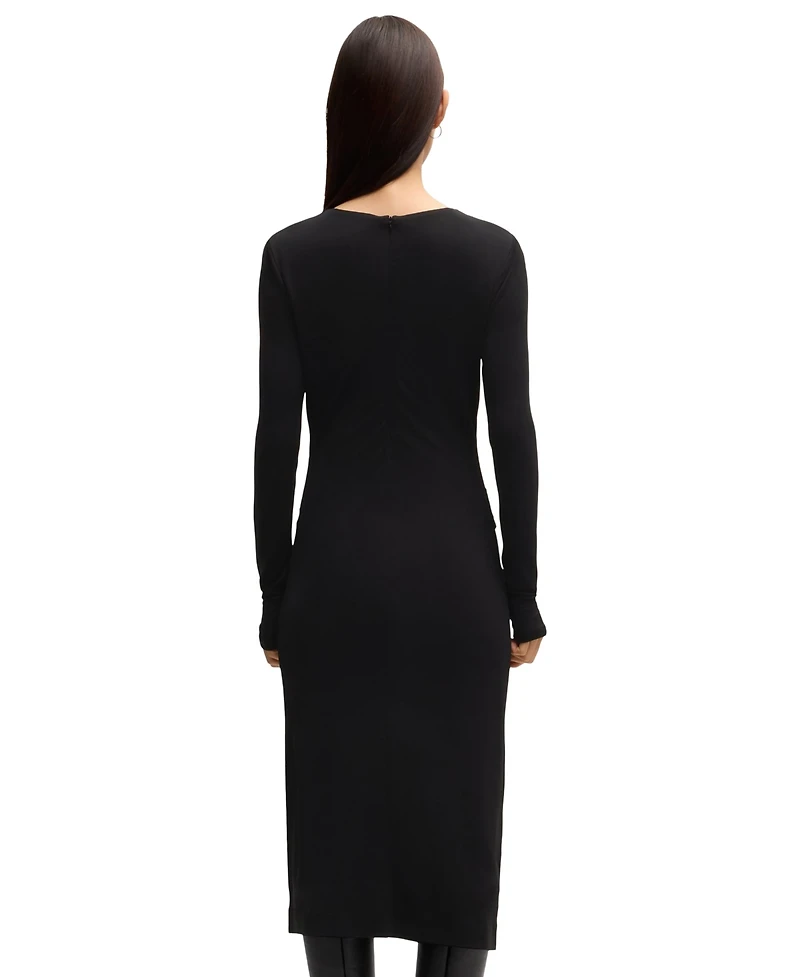 Boss by Hugo Women's Keyhole Neckline Dress
