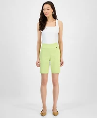 I.n.c. International Concepts Women's Pull-On Bermuda Shorts, Exclusively at Macy's